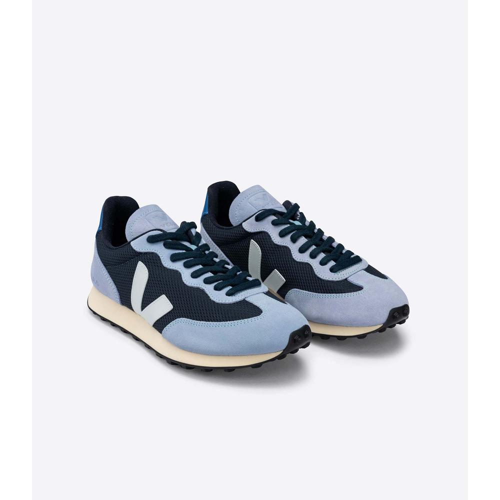 Veja RIO BRANCO ALVEOMESH Hardloopschoenen Heren Blauw | NL 163YXF